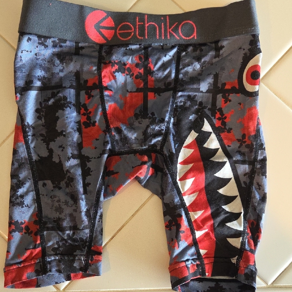 Ethika Kids Vibrant Boxer Briefs - Black, Blue, Red, Gray - Picture 3 of 8
